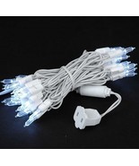 Candle Tip 35 Lights Traditional T5 Pure White White - £17.31 GBP