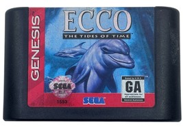 Ecco The Tides Of Time Sega Genesis Cartridge GA Rating 1553 By Sega - £11.71 GBP