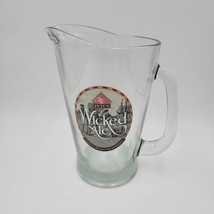 Pete&#39;s Wicked Ale Heavy Glass Beer Pitcher - $41.73