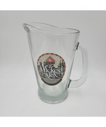 Pete&#39;s Wicked Ale Heavy Glass Beer Pitcher - £33.23 GBP