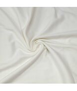 Organic Cotton Knit Off White Prepared for Dyeing 58" Wide by the Yard D... - $12.95