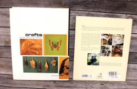 2 BOOKS-Crafts: Illustrated Designs and Techniques &amp; Handcrafted Project... - $23.11