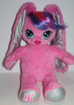 Build A Bear Workshop Honey Girls 18&quot; HG RISA Pink Purple Rock Star Bunny Rabbit - £8.68 GBP