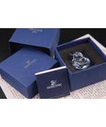 Swarovski Crystal Duck Figurine – Blue – Excellent Condition with Origin... - $40.00