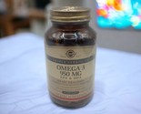 Solgar, Natural Omega-3 EPA &amp; DHA Fish Oil Triple S950mg 50 softgels Exp... - £21.28 GBP