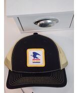 16 Patch Choices Black/Vegas Gold Mesh Snapback Trucker Hat - $34.99