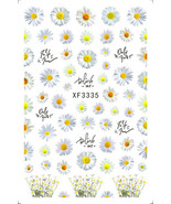 Nail Art 3D Decal Stickers beautiful daisy believe me only you just you ... - $3.39