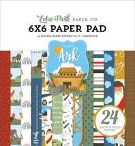 Echo Park Double-Sided Paper Pad 6&quot;X6&quot; 24/Pkg-Bible Stories: Noah&#39;s Ark SN315023 - £13.88 GBP