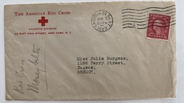 1922 U.S. cover from the American Red Cross - £11.79 GBP