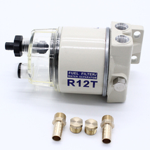 Fuel Filter R12T Boat Marine Fuel Water Separator Filter Diesel Engine for Racor - £51.36 GBP