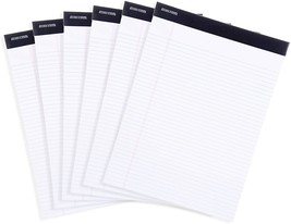 Mintra Office Legal Pads - ((Basic White 6Pk, 8.5In X 11In,, And Business. - £28.73 GBP