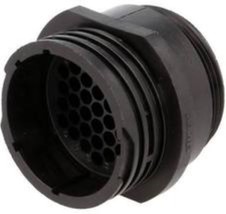 6 pack 206151-2 amp cpc size 23-37 circular connector housing receptacle - $19.47