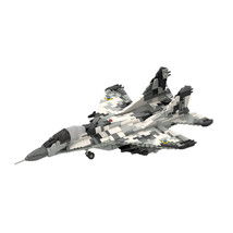 BuildMoc Mig-29 &quot;The Ghost of Kyiv&quot; Fight - 1/35 Model 1333 Pieces - £59.02 GBP