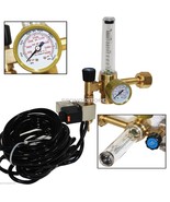 Lot 2 Extoic CO2 Injection System Regulator Grow Hydroponics Flow Meter ... - $77.59