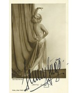 JENNY JUGO (1926) Vintg Orig German Silent Film Postcard SIGNED BY JENNY... - $125.00