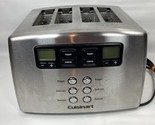 Cuisinart Model CPT-440 Four Slice Toaster w/Push Button Controls Tested - £36.54 GBP