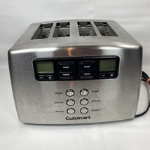 Cuisinart Model CPT-440 Four Slice Toaster w/Push Button Controls Tested - £36.62 GBP