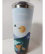 Tim Hortons Travel Collection &quot;Canada&quot; Stainless Steel Travel mug 22oz 2024 - $43.13