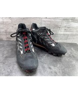 Rawlings Baseball Cleats Men 10 M Shoes Black Leather Athletic Football  - €30,11 EUR