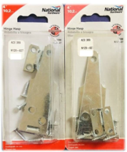 National Hardware® N129-627 Hinge Hasp, 4&quot;, Zinc Plated (2-PACK) - $10.89