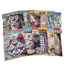 Vintage Quilt World Magazine Lot Of 15 - 2000, 2001, 2002 - £13.39 GBP