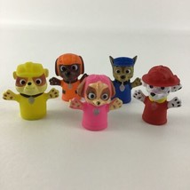 Paw Patrol Rescue Pups Finger Puppets Action Figure Skye Chase Zuma Spin... - £11.83 GBP