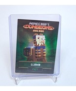 2022 Minecraft Dungeons Arcade Game Card Llama Pet Foil 56/60 Rare - $9.46