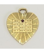 February Birthstone Pendant Heart Gold Tone 1.2" W x 1.4" H - €5,93 EUR February Birthstone Pendant Heart Gold Tone 1.2" W x 1.4" H - €5,93 EUR