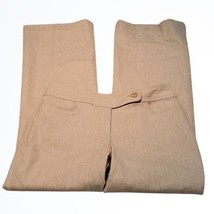Ann Taylor Lined Wool Straight Leg Beige Dress Pants Size 4 Waist 29.5 I... - £22.51 GBP