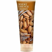 Desert Essence Organics Hand and Body Lotion Almond - 8 fl oz - £10.16 GBP