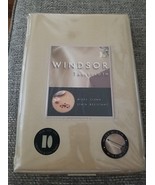 Windsor Tablecloth Gold 70&quot; X 104&#39; Wipes Clean Stain Resistant Oblong Wi... - $26.72