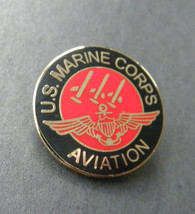 Marine Corps Aviation Lapel Hat Pin Badge 1 inch US Marines USMC - £4.48 GBP