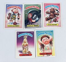 Vintage 1986 Garbage Pail Kids Stickers - Topps GPK Cards Lot Of 5 Rose ... - $11.00