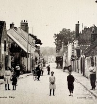 Cellettes France High Street People In City Streets 1910s Postcard PCBG12A - $19.99