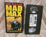 Mad Max VHS Mel Gibson 1979 Orion Goodtimes 1993 - $8.59