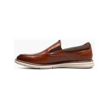 Nunn Bush Chase Moc Toe Slip On Walking Shoes Cognac Multi 85092-229 image 6
