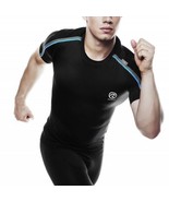 Rehband Tech Line Athletic Short Sleeve Shirt High Mobility Anatomically... - £54.75 GBP