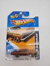 Hot Wheels 66 Ford 427 Fairlane 2011 V5650 1:64 Scale Die Cast - £6.04 GBP