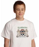 Somers Irish Coat of arms tee Shirt in White - £12.43 GBP+