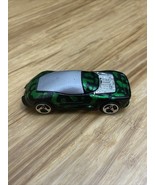 Vintage 1993 Hot Wheels Pontiac Warner Black Green 1:64 Diecast Car KG JD - $9.89