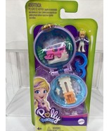 Polly Pocket Micro Compact Snow Cabin w/ Doll Accessories Snow Sled - $166.17 MXN
