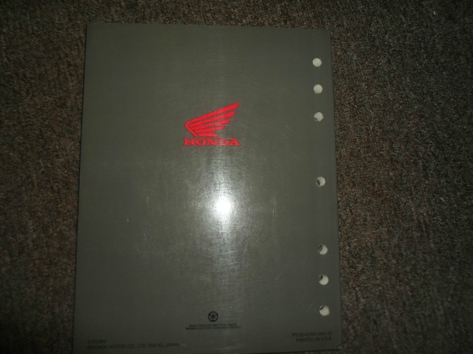 1986 1987 1988 1989 1990 1991 Honda CR125R Service Repair Shop Manual NEW Item image 5