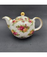 Royal Albert Fine China OLD COUNTRY ROSES Round TEAPOT With Lid 1998 Cla... - $1,713.36 MXN