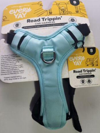 EveryYay Teal Crash Test Dog Harness Small