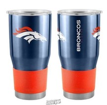 30 Oz. NFL Ultra Tumbler Travel Mug by Boelter Brands Broncos - £26.34 GBP