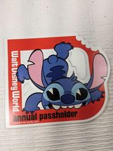 Walt Disney World Annual Passholder Stitch Magnet Official 2024 AP red b... - $17.00