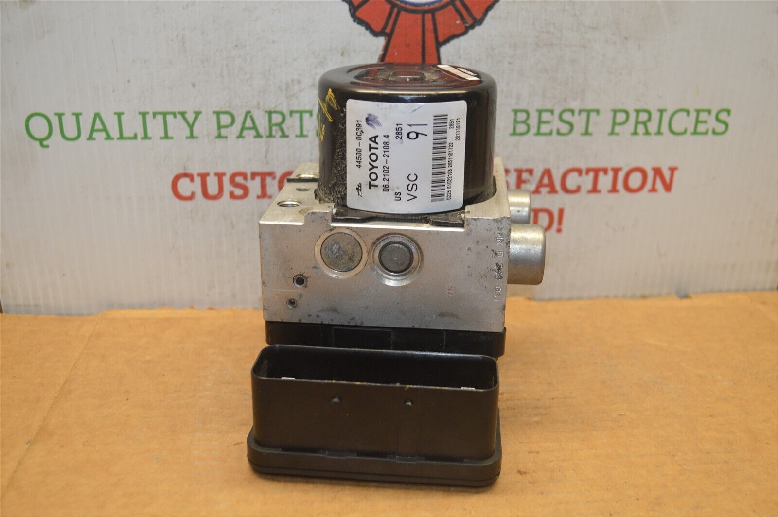2012 Toyota Tundra ABS Anti Lock Brake Pump Control 445000C391 Module 25... - $248.99