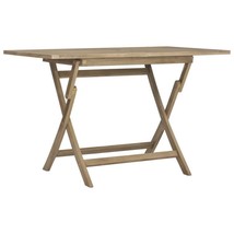 Outdoor Garden Patio Wooden Teak Wood Folding Dining Dinner Table Foldable  - £163.80 GBP+