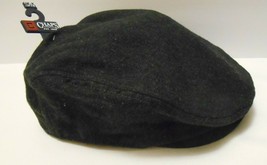 CHAPS Men&#39;s Wool Viscose NEWSBOY CABBIE HAT Lined Cap Gray Size S / M  NWT - £31.75 GBP
