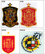 Spain FA National Football Team Soccer Badge Iron On Embroidered Patch - $9.99
